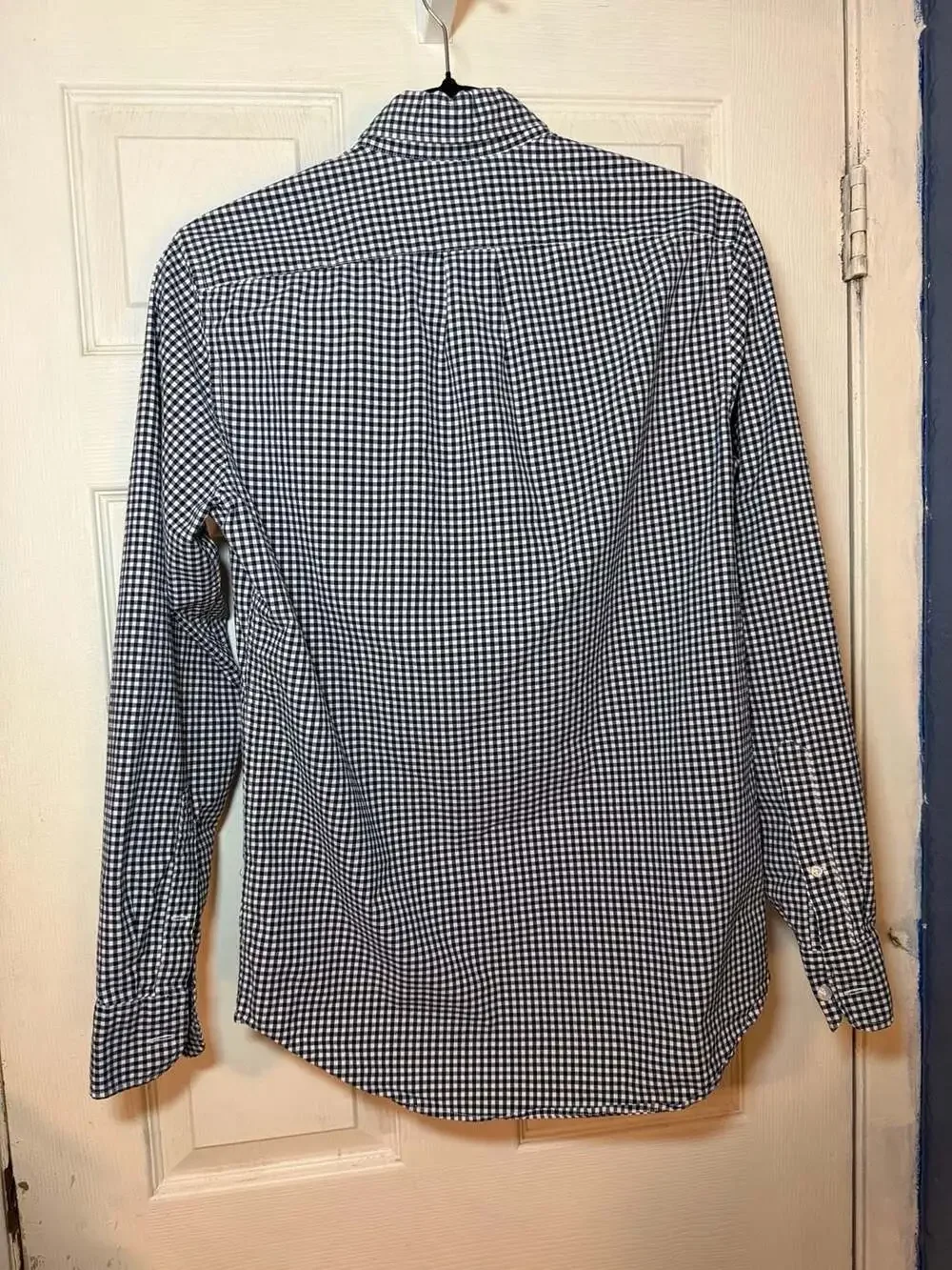 J.Crew Boys Classic Long Sleeve Gingham Stretch Button Down Shirt